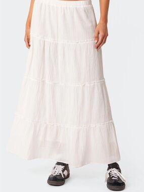 Edikted CharlotteTiered Maxi Skirt